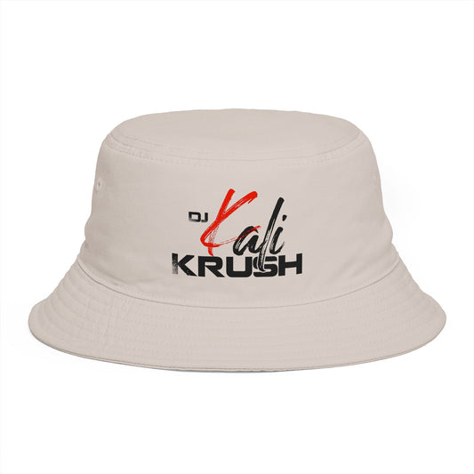 DJ Kali Krush Bucket Hat (Black Letters)