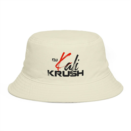 DJ Kali Krush Bucket Hat (Black Letters)