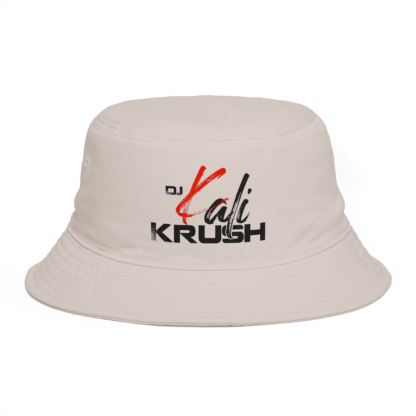 DJ Kali Krush Bucket Hat (Black Letters)