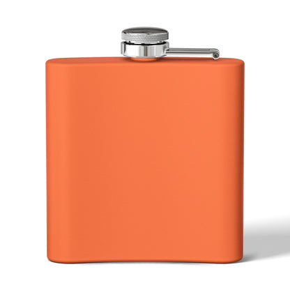 DJ Kali Krush 6oz Stainless Steel Flask (White Letters)