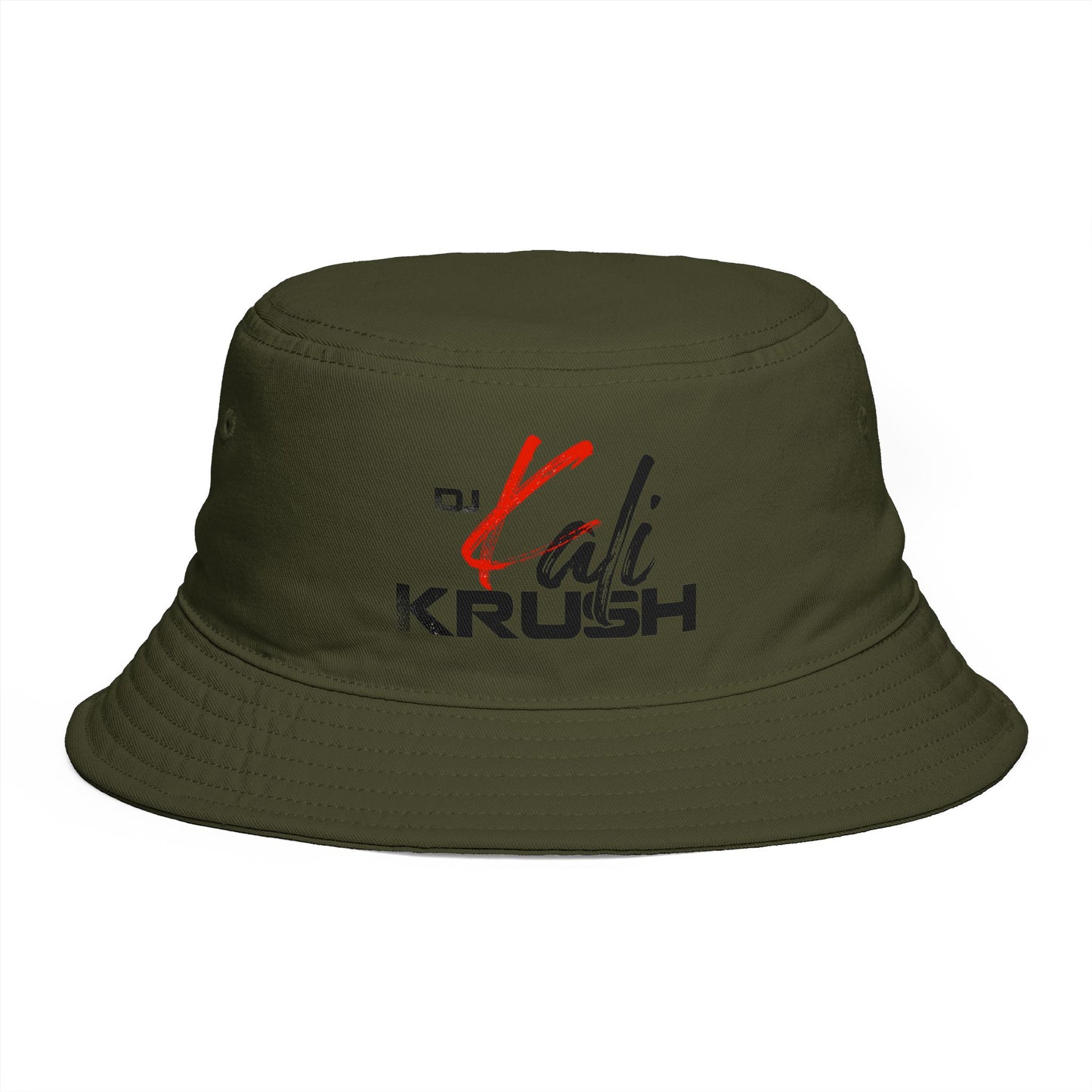 DJ Kali Krush Bucket Hat (Black Letters)