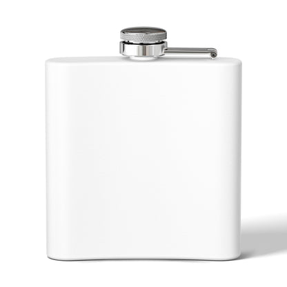 DJ Kali Krush 6oz Stainless Steel Flask (Black Letters)