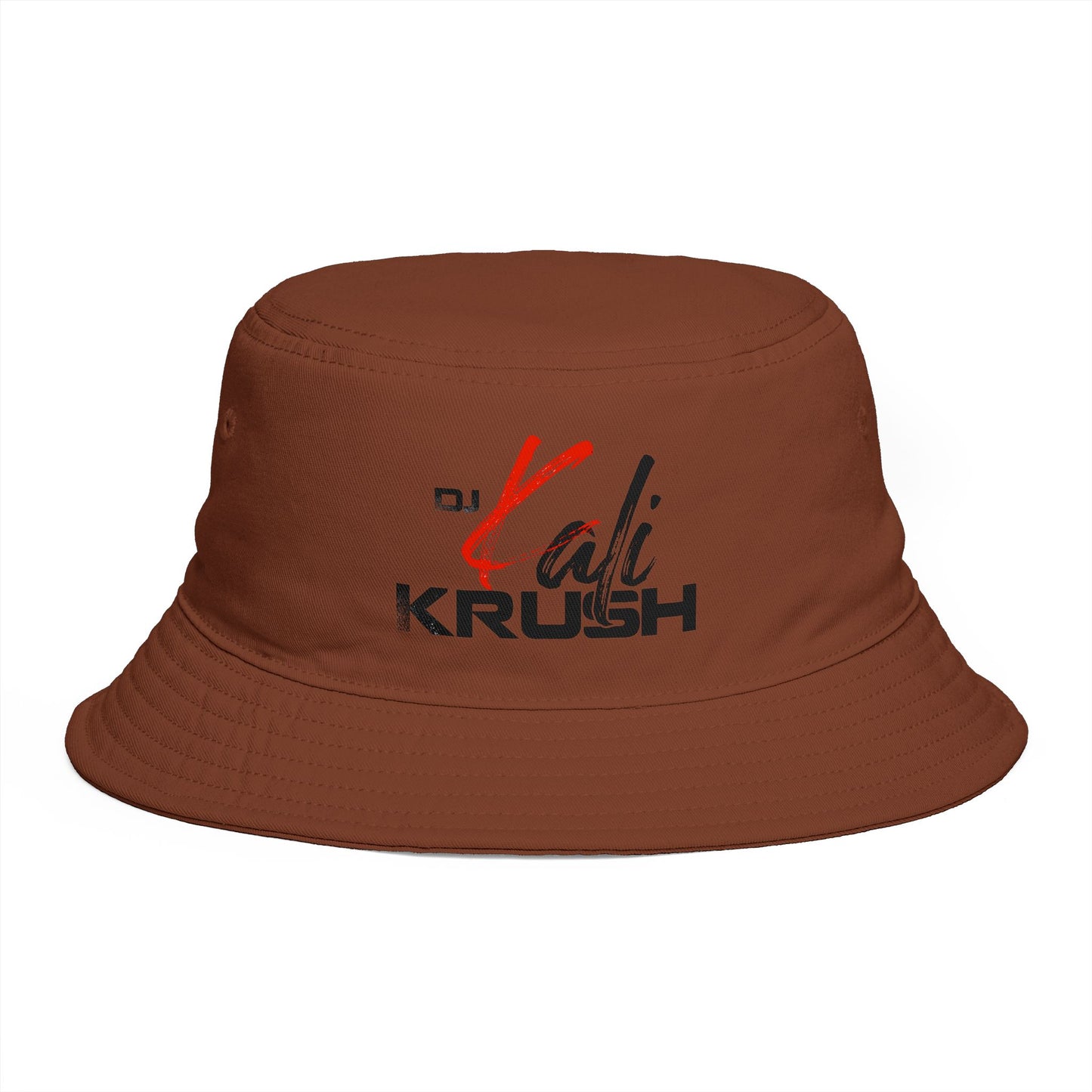 DJ Kali Krush Bucket Hat (Black Letters)