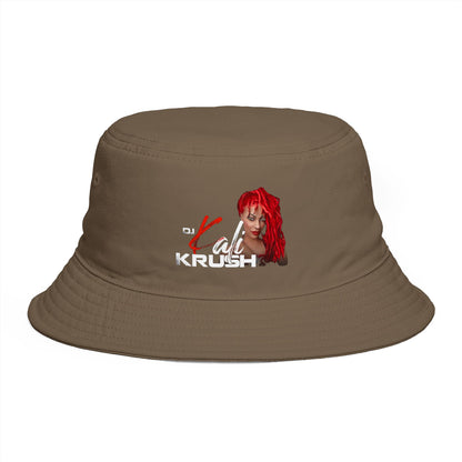 DJ Kali Krush Bucket Hat (Red Hair-White Letters)