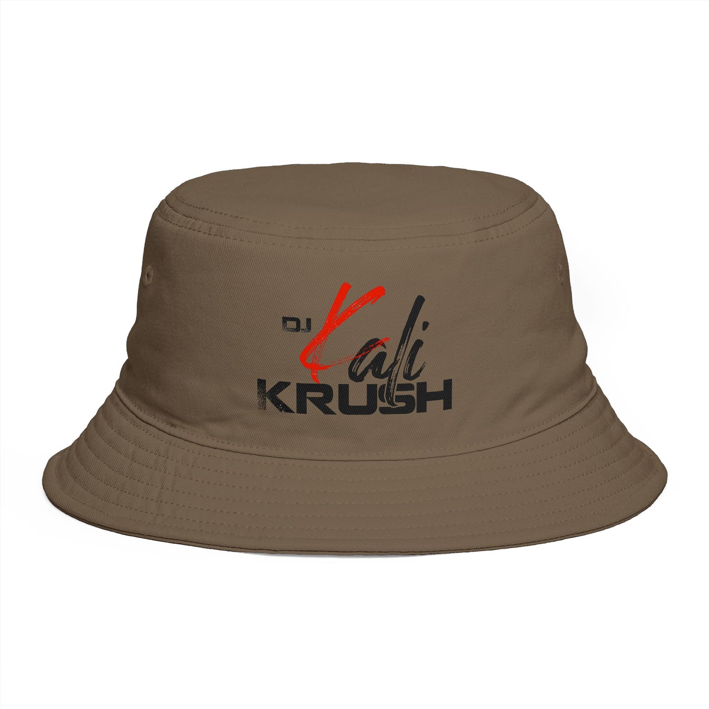 DJ Kali Krush Bucket Hat (Black Letters)
