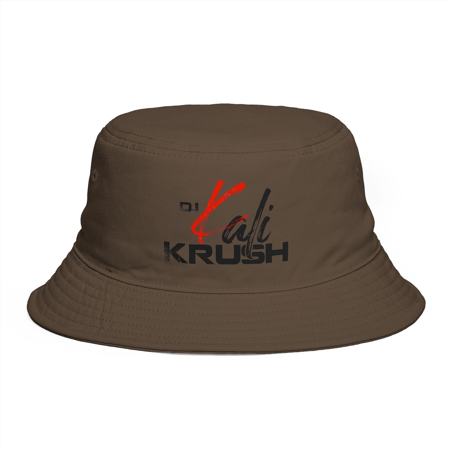 DJ Kali Krush Bucket Hat (Black Letters)