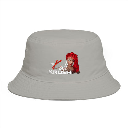 DJ Kali Krush Bucket Hat (Red Hair-White Letters)