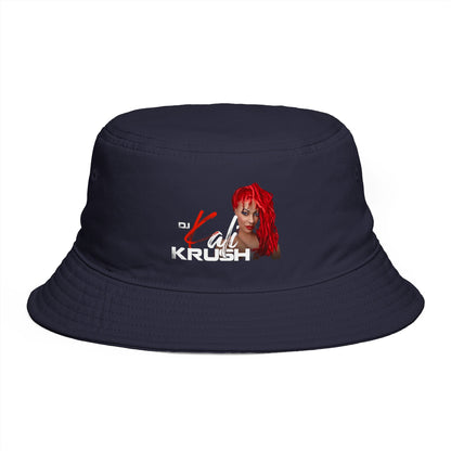 DJ Kali Krush Bucket Hat (Red Hair-White Letters)
